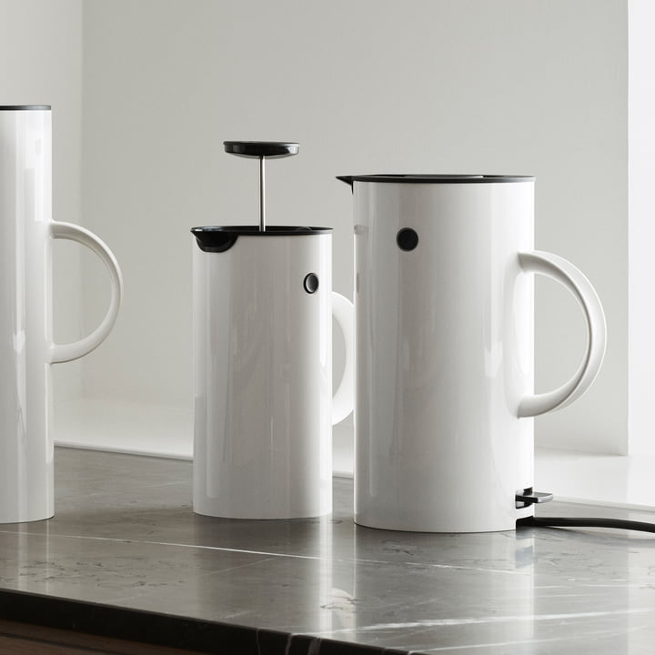 EM 77 elkedel og kaffemaskine fra Stelton